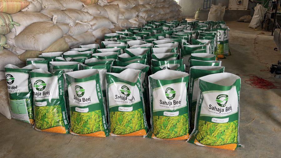 Sahaja Beej seed bags